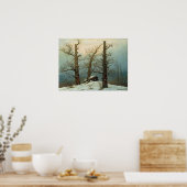 Caspar David Friedrich Cairn in Snow Poster (Küche)