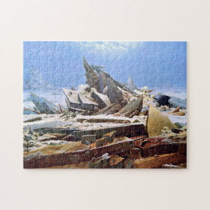 CASPAR DAVID FRIEDRICH - Das Meer von Eis 1824 Puzzle
