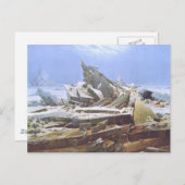 Caspar David Friedrich - Das Polarmeer Postkarte (Vorne/Hinten)