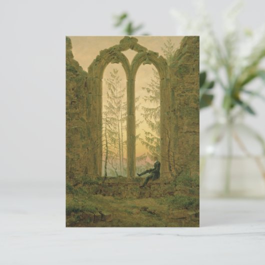 Caspar David Friedrich - Der Traum Karte (Stehend Vorderseite)