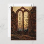 Caspar David Friedrich: Der Träumer Postkarte (Vorne/Hinten)