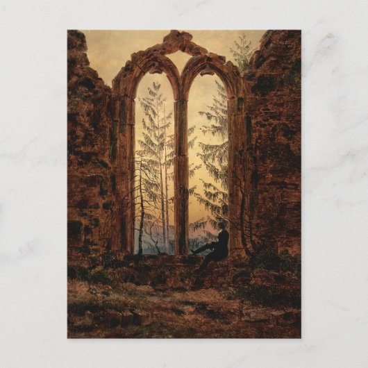 Caspar David Friedrich: Der Träumer Postkarte (Vorderseite)