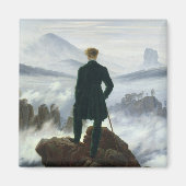 Caspar David Friedrich - Der Wanderer Magnet (Vorne)