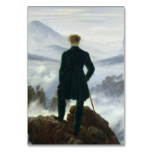 Caspar David Friedrich - Der Wanderer Tischnummer (Vorderseite)