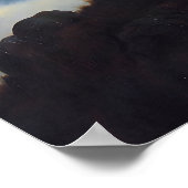 Caspar David Friedrich Druck Wanderer über dem Poster (Ecke)