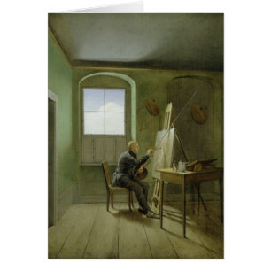 Caspar David Friedrich in seinem Studio, 1811