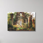 Caspar David Friedrich Kloster Ruins Eldena Leinwanddruck (Vorderseite)