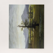 Caspar David Friedrich Kunst "des einsamen Baums" Puzzle (Vertikal)