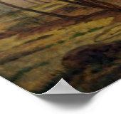 Caspar David Friedrich-Morgen Poster (Ecke)