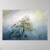 Caspar David Friedrich Morning Mist in den Bergen Poster (Vorne)