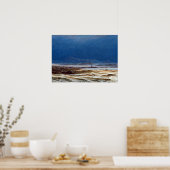 Caspar David Friedrich Nordlandschaft, Frühjahr Poster (Küche)
