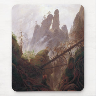 Caspar David Friedrich Rocky Landschaft in der Elb Mousepad