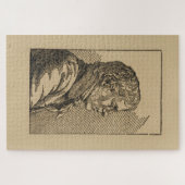 Caspar David Friedrich - Selbstportrait (1803) Puzzle (Horizontal)