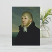 Caspar David Friedrich - Selbstportrait Einladung (Stehend Vorderseite)