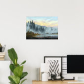 Caspar David Friedrich The Times of Day Morning Poster (Heimbüro)