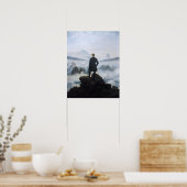 Caspar David Friedrich The Wanderer Above The Sea Poster (Küche)