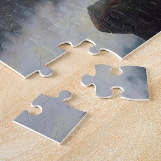 Caspar David Friedrich, Wanderer das Nebel-Meer Puzzle (Seite)