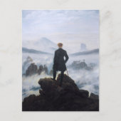 CASPAR DAVID FRIEDRICH - Wanderer über dem Meer Postkarte (Vorderseite)