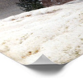 Caspar David Friedrich Winter Landscape Poster (Ecke)