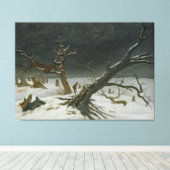 Caspar David Friedrich Winterlandschaft Leinwanddruck (Insitu (Holzboden))