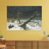 Caspar David Friedrich Winterlandschaft Leinwanddruck (Insitu (Wohnzimmer))