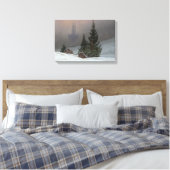 Caspar David Friedrich - Winterlandschaft Leinwanddruck (Insitu (Schlafzimmer))