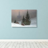 Caspar David Friedrich - Winterlandschaft Leinwanddruck (Insitu (Holzboden))