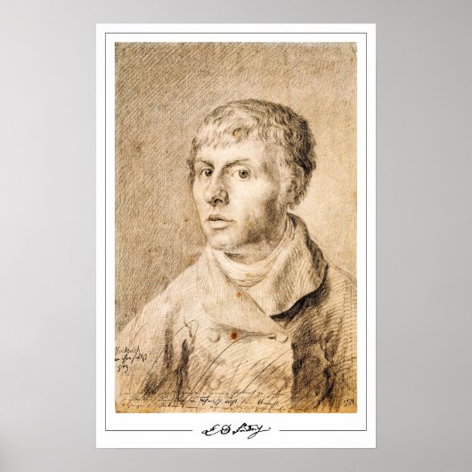 Caspar David Friedrich Zedign Art Poster #113 (Vorne)