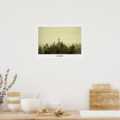 Caspar David Friedrich Zedign Art Poster #12 (Küche)