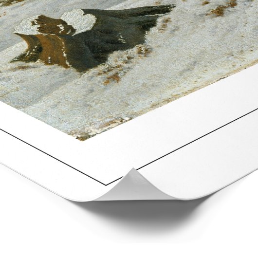 Caspar David Friedrich Zedign Art Poster #128 (Ecke)