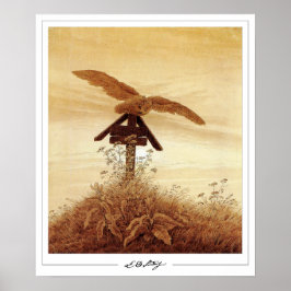 Caspar David Friedrich Zedign Art Poster #131