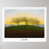 Caspar David Friedrich Zedign Art Poster #137 (Vorne)