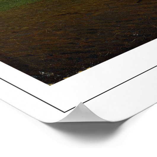 Caspar David Friedrich Zedign Art Poster #137 (Ecke)