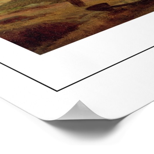 Caspar David Friedrich Zedign Art Poster #150 (Ecke)