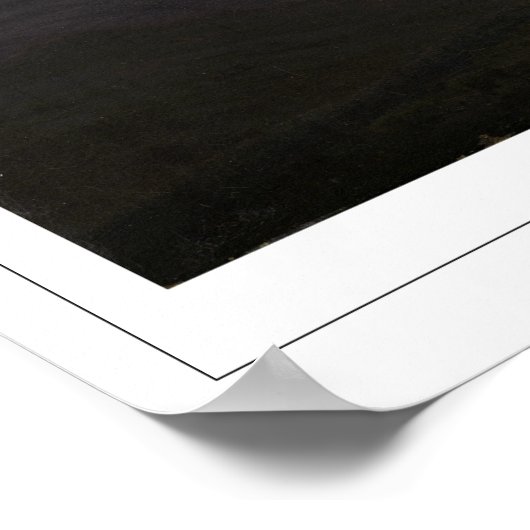 Caspar David Friedrich Zedign Art Poster #165 (Ecke)