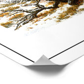 Caspar David Friedrich Zedign Art Poster #17 (Ecke)