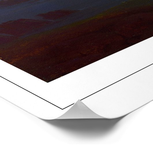 Caspar David Friedrich Zedign Art Poster #17 (Ecke)