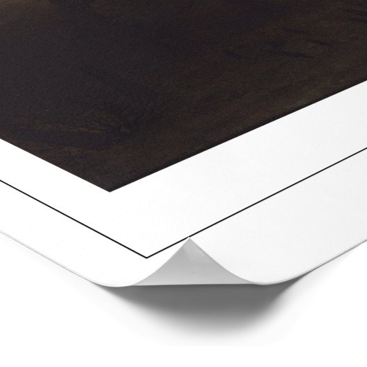 Caspar David Friedrich Zedign Art Poster #18 (Ecke)