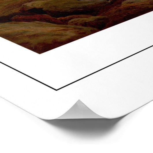 Caspar David Friedrich Zedign Art Poster #22 (Ecke)