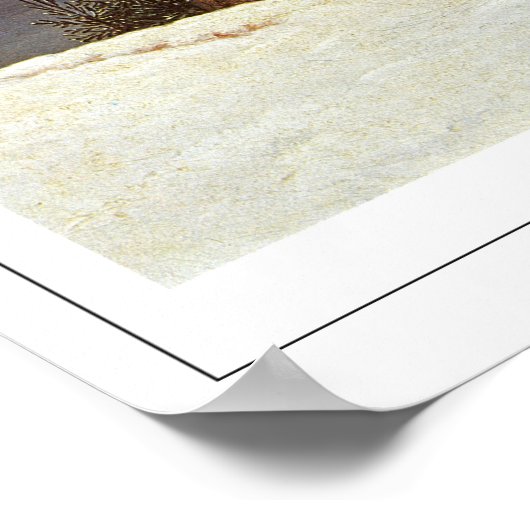 Caspar David Friedrich Zedign Art Poster #23 (Ecke)