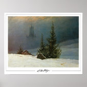 Caspar David Friedrich Zedign Art Poster #23 (Vorne)