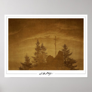 Caspar David Friedrich Zedign Art Poster #38