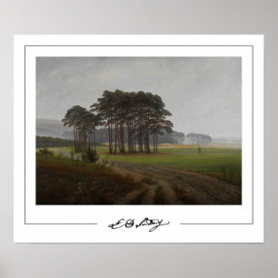 Caspar David Friedrich Zedign Art Poster #57