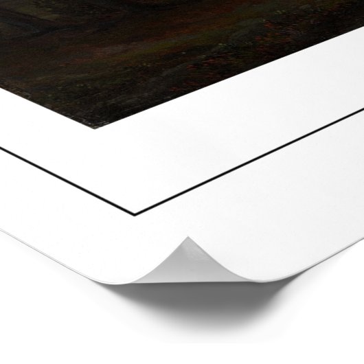 Caspar David Friedrich Zedign Art Poster #72 (Ecke)