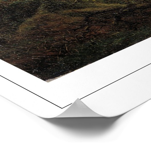 Caspar David Friedrich Zedign Art Poster #93 (Ecke)