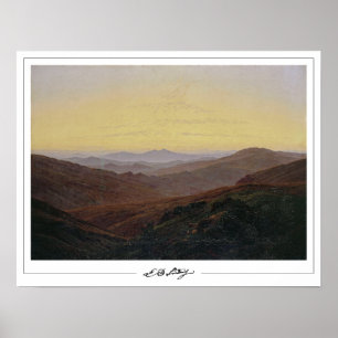 Caspar David Friedrich Zedign Kunstposter #120 Poster