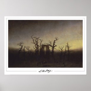 Caspar David Friedrich Zedign Kunstposter #18 Poster