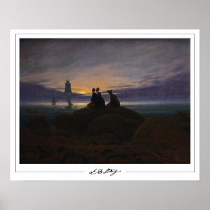 Caspar David Friedrich Zedign Kunstposter #22 Poster