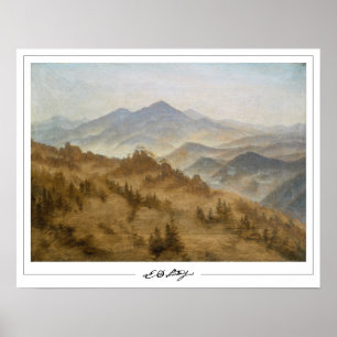 Caspar David Friedrich Zedign Kunstposter #25 Poster