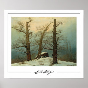 Caspar David Friedrich Zedign Kunstposter #6 Poster